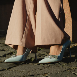 Chaussures élégantes femme 1300 baby blue lifestyle