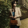 Sac à main femme 023g croco camel lifestyle