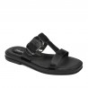 Sandales femme 5091 noir caviar