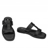 Sandales femme 5091 noir caviar