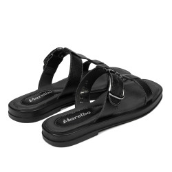 Sandales femme 5091 noir caviar