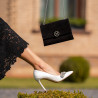 Chaussures élégantes femme 1300 blanc lifestyle