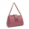 Sac à main femme bandoulière 003g rose framboise