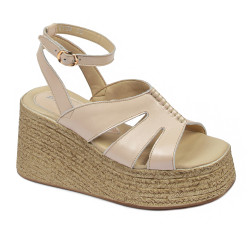 Sandales femme 5108 beige nacré