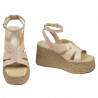 Sandales femme 5108 beige nacré