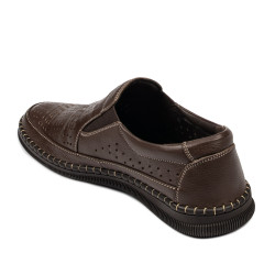 Mocassins hommes 925 café