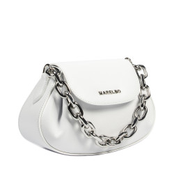 Sac à main femme à bandoulière 027g 01 blanc