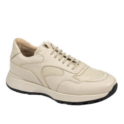 Baskets hommes 974 beige