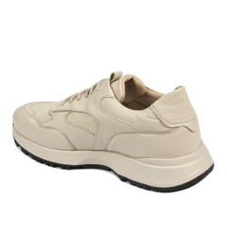 Baskets hommes 974 beige