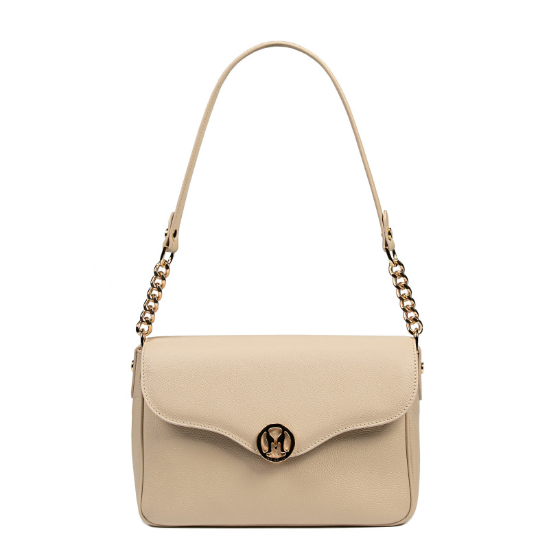 Sac à main pour femme à bandoulière 015g beige