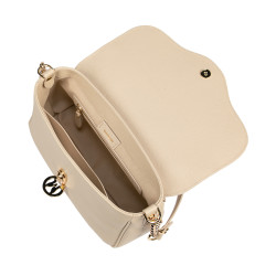 Sac à main pour femme à bandoulière 015g beige
