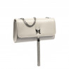 Sac à main dame bandoulière 008g 01 light gray caviar