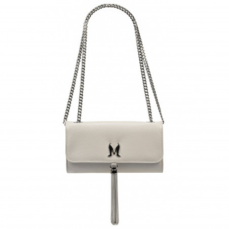 Sac à main dame bandoulière 008g 01 light gray caviar