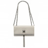 Sac à main dame bandoulière 008g 01 light gray caviar