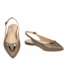 Ballerines femme 1333 cappuccino