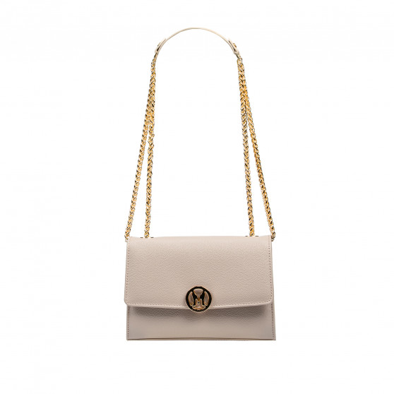 Sac à main pour femme à épaule 013g beige caviar