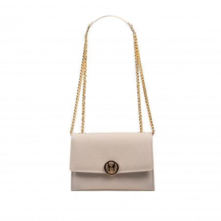 Sac à main pour femme à épaule 013g beige caviar