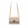 Sac à main pour femme à épaule 013g beige caviar