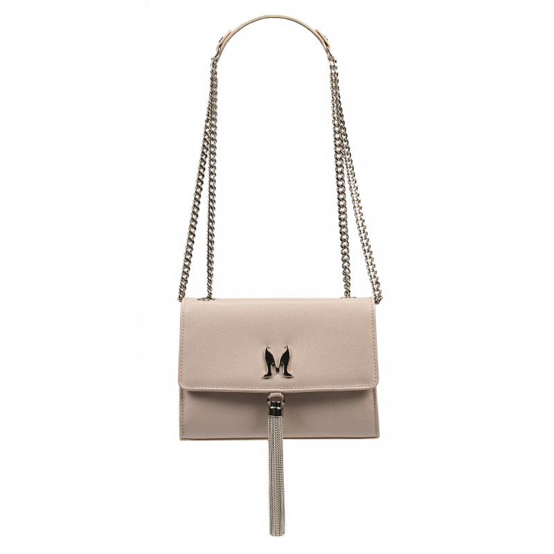 Sac à main femme à bandoulière 009g 01 beige caviar