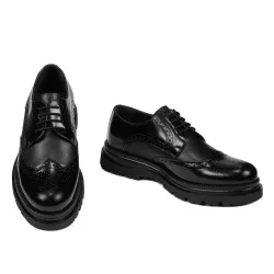 Chaussures élégantes hommes 972 noir florantic combiné
