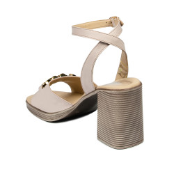 Sandales femme 5109 ivoire