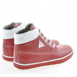 Bottes enfants 3206 rouge+blanc