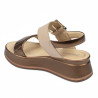 Sandales femme 5107 cuivre combiné
