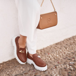 Sac à main pour femme 024g biz marron cognac