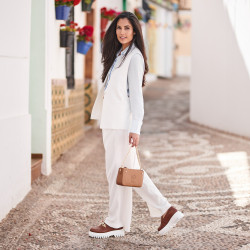 Chaussures décontractées femme 6072 marron lifestyle