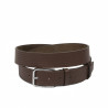 Ceinture hommes 70b marron pressé