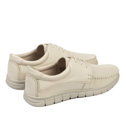 Mocassins hommes 947 beige01