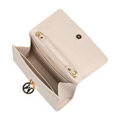 Sac à main pour femme à épaule 013g beige caviar