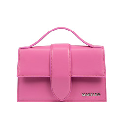 Sac à main femme à bandoulière 028g 01 rose fuchsia
