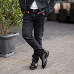 Chaussures élégantes hommes 972 noir florantic combiné