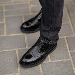 Chaussures élégantes hommes 972 noir florantic combiné