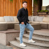 Baskets hommes 974 beige lifestyle
