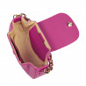Sac à main femme épaule 027g rose fuchsia