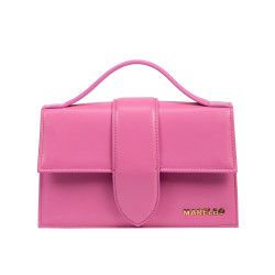 Sac à main pour femme à bandoulière 028g rose fuchsia