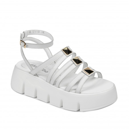 Sandales femme 5110 blanc