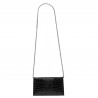 Sac à main pour femme à bandoulière 029g 01 croco vernis noir