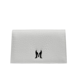 Sac à main femme bandoulière 029g 01 croco blanc