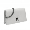 Sac à main femme bandoulière 029g 01 croco blanc
