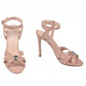 Sandales femme 1326 vernis nude