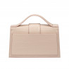 Sac à bandoulière femme 028g croco beige