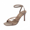 Sandales femme 1337 velours sable