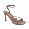 Sandales femme 1337 velours sable