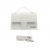 Sac à main femme bandoulière 028g 01 croco blanc