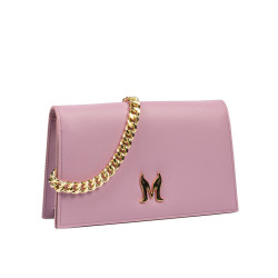 Sac à main femme bandoulière 029g mauve