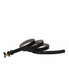 Ceinture femme 42m noir pressé