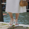 Sandales femme 5110 blanc lifestyle